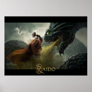 Thor gegen Jormungand Plakat