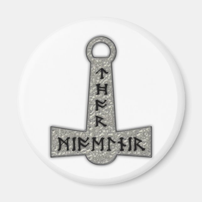 Thor Hammer Mjölnir Magnet (Vorne)