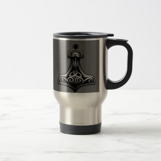 Thor-Hammer-Tasse Reisebecher (Rechts)