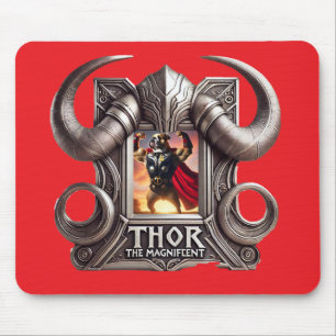 Thor the Magnificent Mouse Pad Mousepad