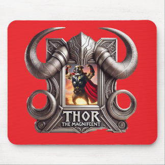 Thor the Magnificent Mouse Pad Mousepad