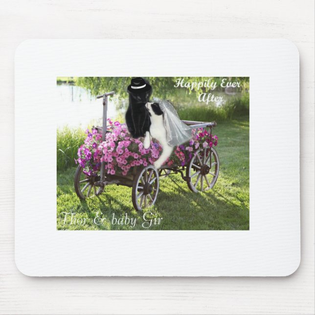 Thor u. Baby Gir Mausunterlage Mousepad (Vorne)