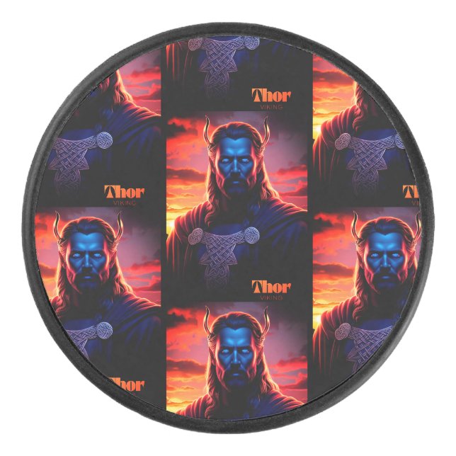THOR VIKING  EISHOCKEY PUCK (Vorderseite)