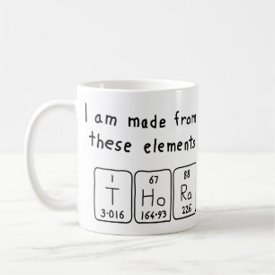 Thora Periodenname Tasse