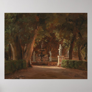 Thorald Laessoe - Gartenpromenande Poster