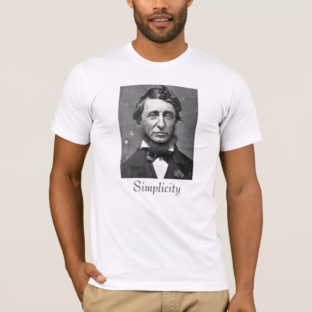 Thoreau T-Shirt (Vorderseite)