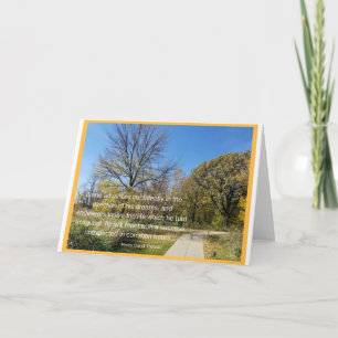 Thoreau: Traum+Aktion führt zu unerwarteten Erfolg Karte