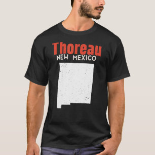 Thoreau USA Staat America Travel New Mexico New Yo T-Shirt