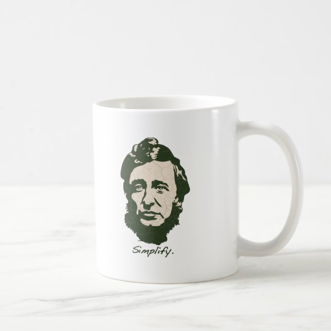Thoreau - vereinfachen Sie Tasse (Rechts)
