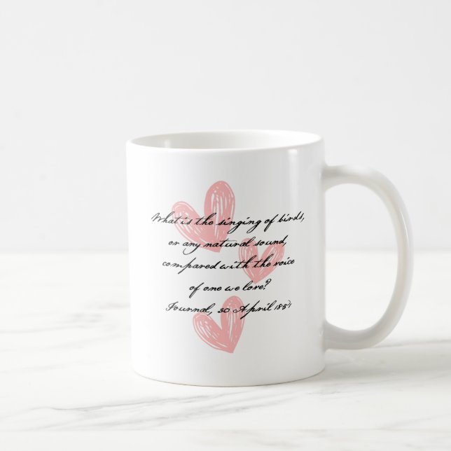 "Thoreaureal in Liebe mit dir" Kaffeemaschine Tass Kaffeetasse (Rechts)