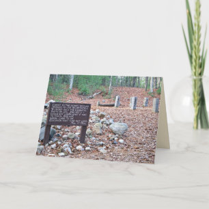 *Thoreaus Standort der Kabine.Karte Karte