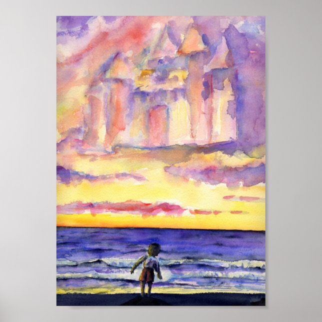 Thoreau's Sunset Poster (Vorne)