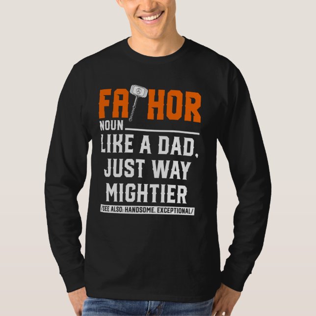 Thorhammer Viking Fa Thor T-Shirt (Vorderseite)