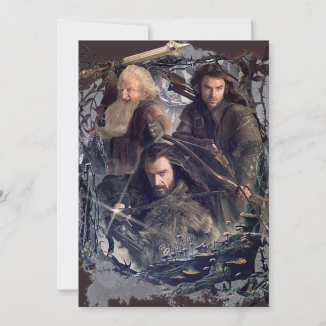 Thorin, Kili und Balin Graphic (Vorderseite)