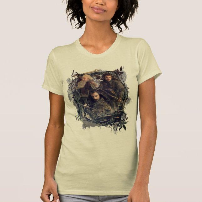 Thorin, Kili und Balin Graphic T-Shirt (Vorderseite)