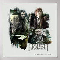 THORIN OAKENSHIELD™, BILBO BAGGINS™ & Gandalf Art