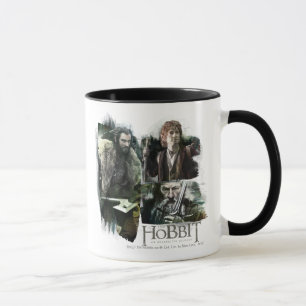 THORIN OAKENSHIELD™, BILBO BAGGINS™ & Gandalf Art Tasse