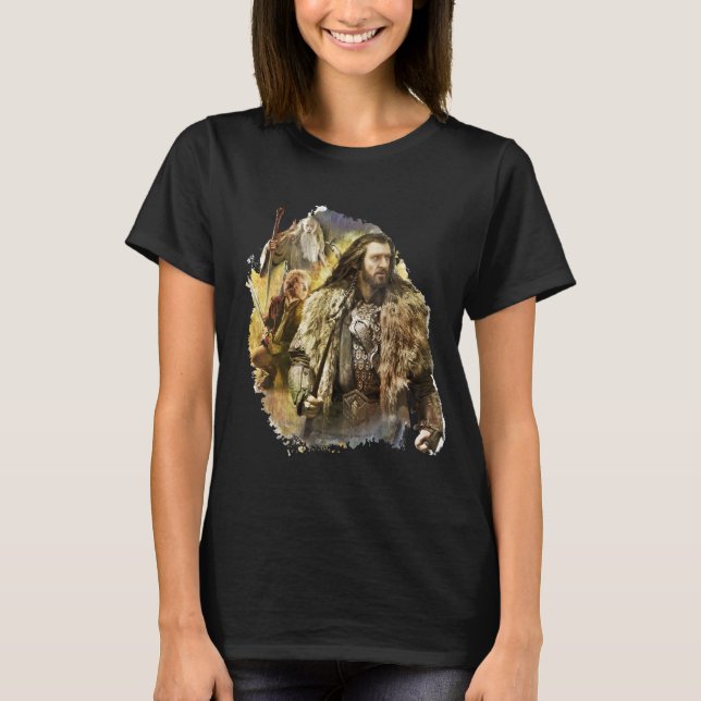 THORIN OAKENSHIELD™, BILBO BAGGINS™, Gandalf T-Shirt (Vorderseite)