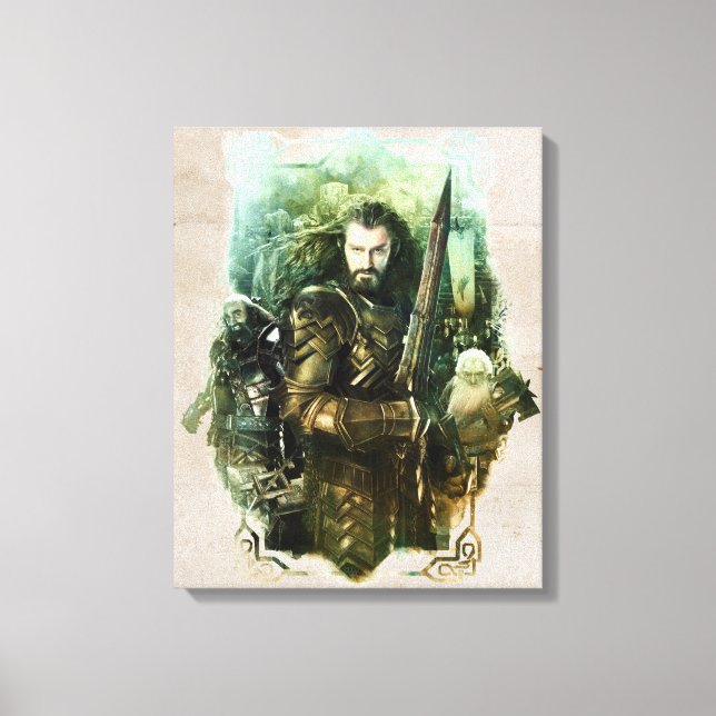 THORIN OAKENSHIELD™, Dwalin, & Balin Graphic Leinwanddruck (Vorderseite)