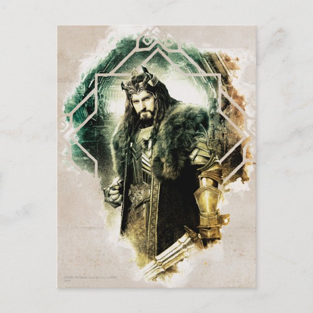 THORIN OAKENSHIELD™ - König unter dem Berg Postkarte (Vorderseite)