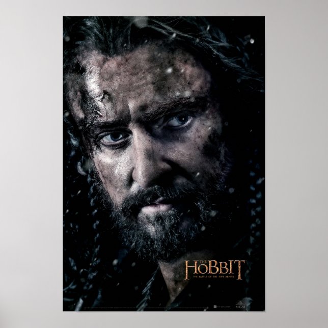 THORIN OAKENSHIELD™ Nah Up Poster (Vorne)
