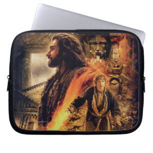 THORIN OAKENSHIELD™ und BILBO BAGGINS™ in Erebor Laptopschutzhülle