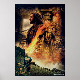 THORIN OAKENSHIELD™ und BILBO BAGGINS™ in Erebor Poster