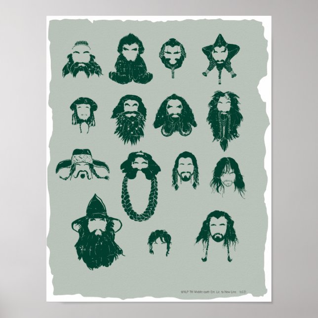 THORIN OAKENSHIELD™ und Company Hair Poster (Vorne)