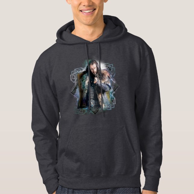 THORIN OAKENSHIELD™-Zeichen, grafisch Hoodie (Vorderseite)