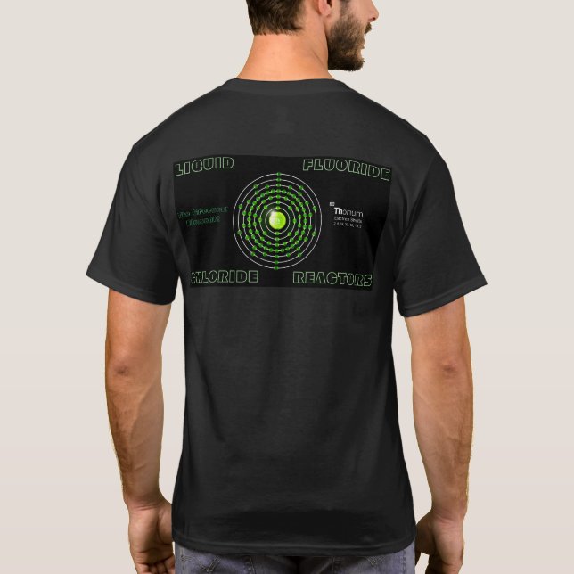 THorium: Das grönste Element! T-Shirt (Rückseite)
