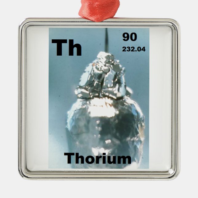 Thorium Ornament Aus Metall (Vorne)