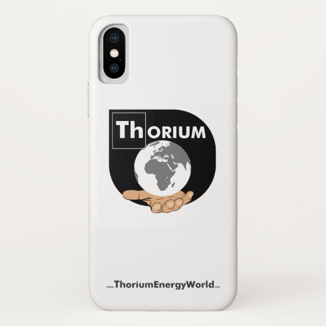 Thorium-Telefon-Kasten Case-Mate iPhone Hülle (Rückseite)