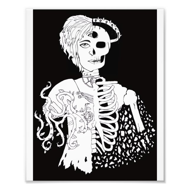Thorned Duality Print Fotodruck (Vorne)
