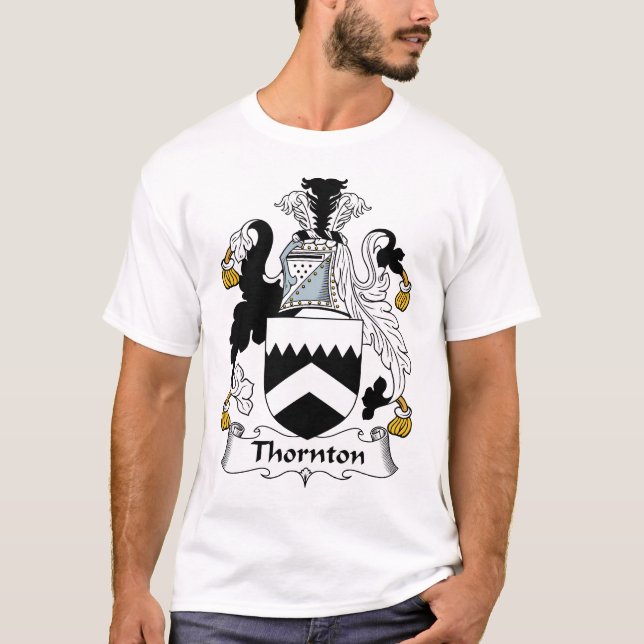 Thornton Familienwappen T-Shirt (Vorderseite)
