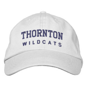 THORNTON W I L D C A T S StickHat Bestickte Baseballkappe