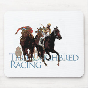 Thoroughbred-Pferderennen-Geschenke Mousepad