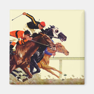 Thoroughbred-Rennen Magnet