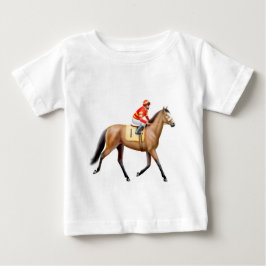 Thoroughbred-Rennpferd-Säuglings-T - Shirt