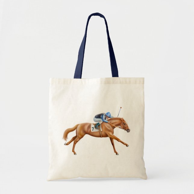 Thoroughbred-Rennpferd-Taschen-Tasche Tragetasche (Vorne)