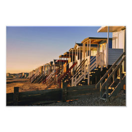 Thorpe Bay Beach Huts Essex England Fotodruck