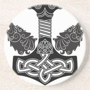Thors-Hammer Getränkeuntersetzer