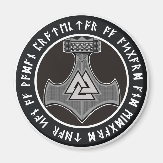 Thor's Hammer Magnet (Vorne)