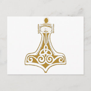 Thor's Hammer Postkarte