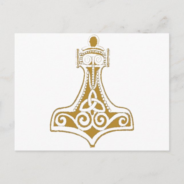 Thor's Hammer Postkarte (Vorderseite)
