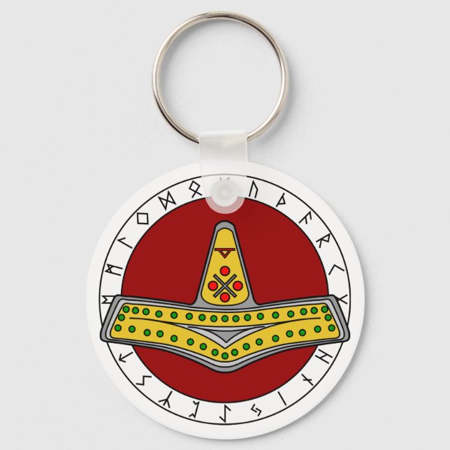 Thor's Hammer Schlüsselanhänger (Vorderseite)