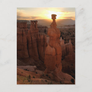 Thors Hammer Sunrise Postkarte