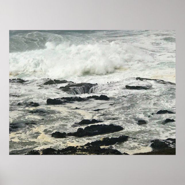 Thor's Nun, Cape Perpetua, Oregon Coast Poster (Vorne)