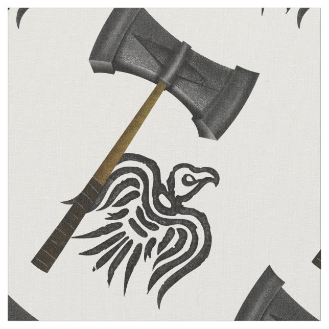 Thor's Viking Battle Hammer Stoff (Nahaufnahme)