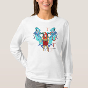 Thoth Damen-langes Hülsen-Shirt T-Shirt