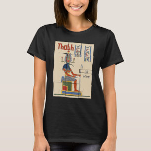 Thoth Djehuty Thout Antike ägyptische Mythologie E T-Shirt